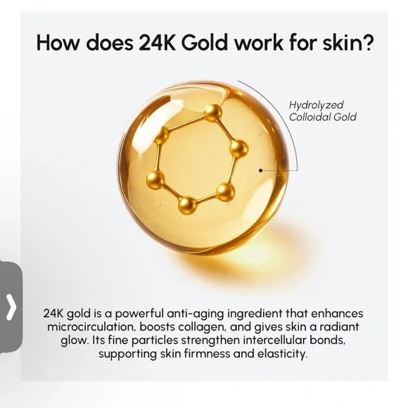 BEST SELLER 24K Gold & Collagen Chin Lifting Mask NWT NIB - Picture 8 of 13